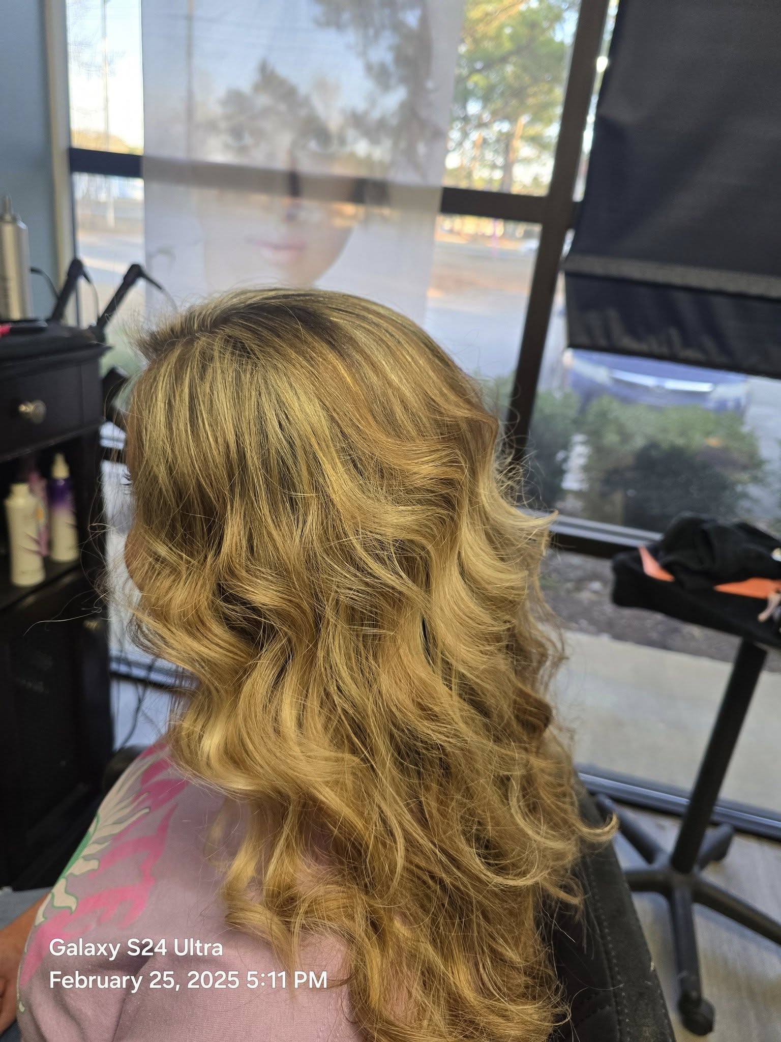 Highlight placement at Beach Cuts Hair Salon Shallotte NC