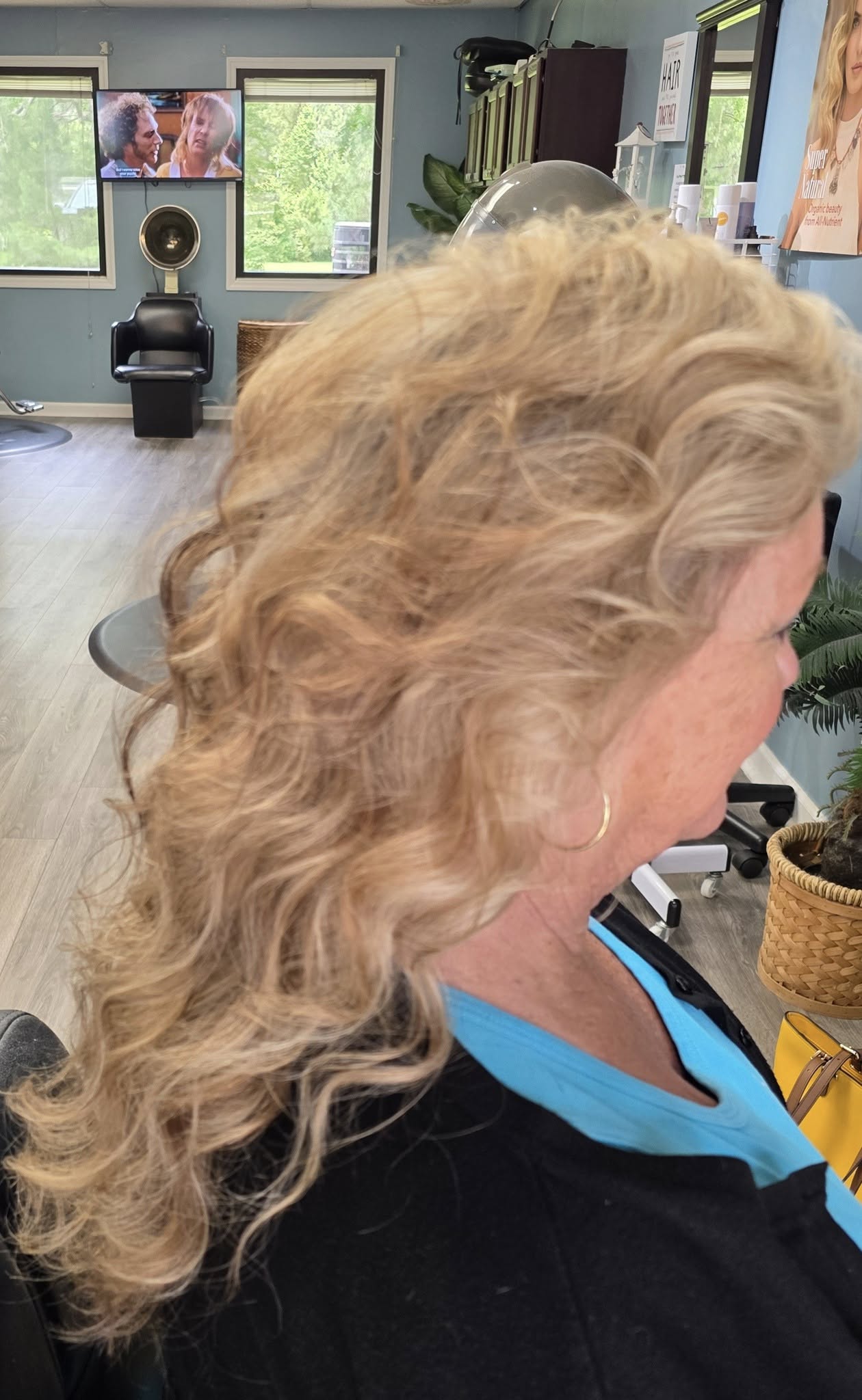 Highlights result at Beach Cuts Hair Salon Shallotte NC