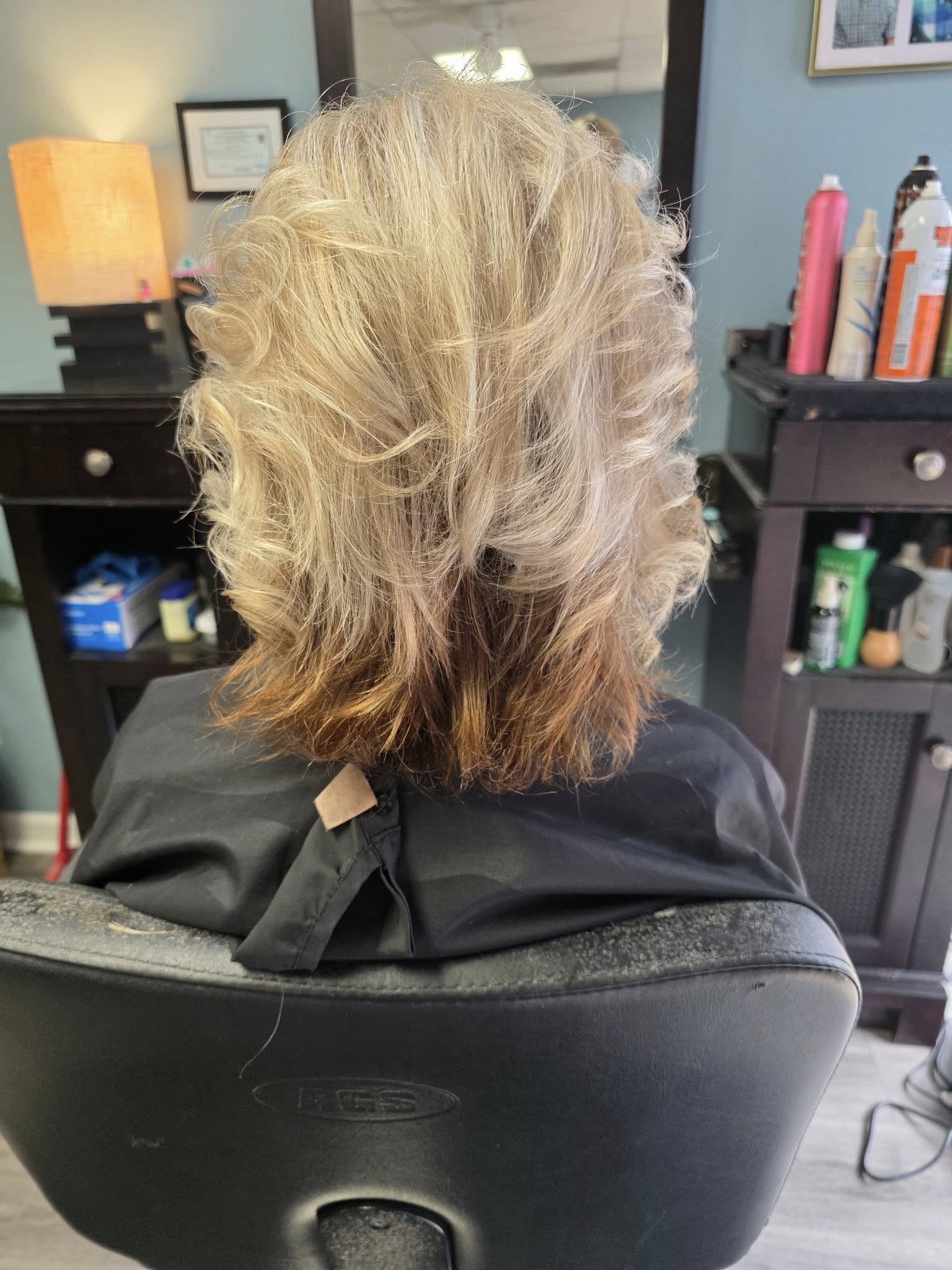 Hair color and highlights work at Beach Cuts Hair Salon Shallotte NC