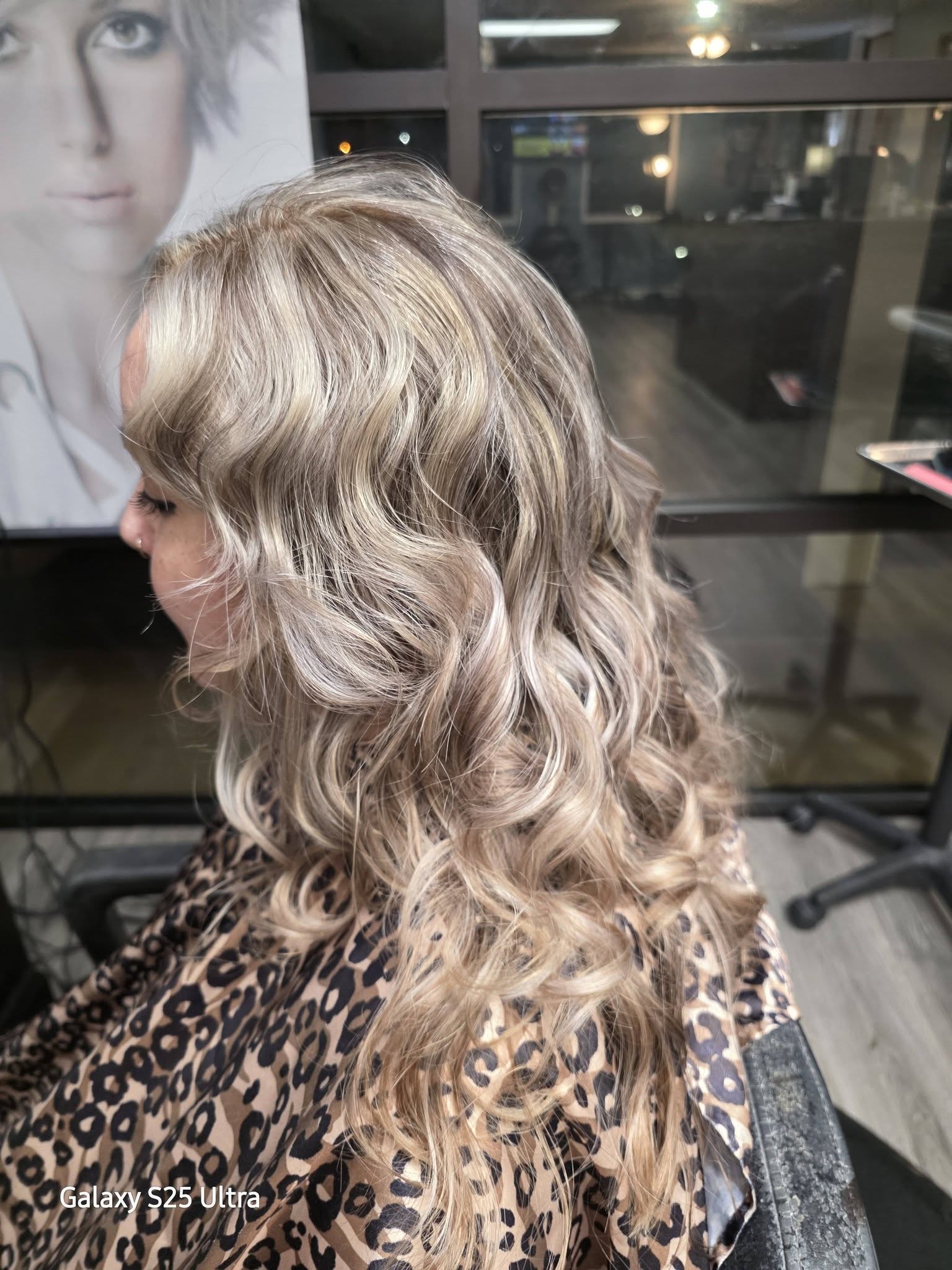 Heavy highlights with money pieces at Beach Cuts Hair Salon Shallotte NC